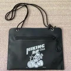 ミッキーマウス ハイキングクラブ バッグ　防水ショルダーバッグ