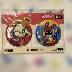 ゼンゼロ　ピザーラ　缶バッジ　バーニス　ボンプ