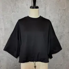 UJOH ドローコードヘムクロップド Tのサムネイル
