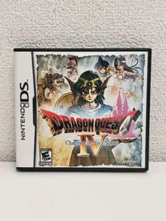 北米版 ドラゴンクエストIV DS ケース付 導かれし者たち DQ4 動作確認済