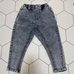 Branshes ブランシェスデニム　ガーデナー テーパードパンツ 120