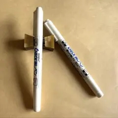 【新品未使用品】「ゼブラ チェック消しペン（ホワイト）」2本セット　受験勉強