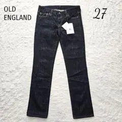 【未使用】OLD ENGLAND　デニム　パンツ　ストレート　27インチのサムネイル