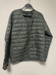 収納袋付きmont-bell　スペリオダウンラウンドネックジャケット
