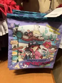 ディズニー ズートピア ニック ジュディ クロウハウザー巾着
