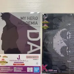 僕のヒーローアカデミア 一番くじ 荼毘 クリアファイル＆ステッカー タオル