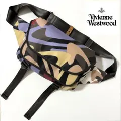 美品 ヴィヴィアンウエストウッド オーブ カモフラ ボディバッグ ユニセックス