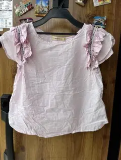 値下げ！【美品】即発送可！ROSE BUD フリル付き半袖シャツのサムネイル