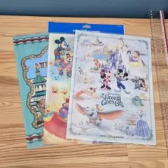 東京ディズニーリゾート クリアファイル　3枚セット