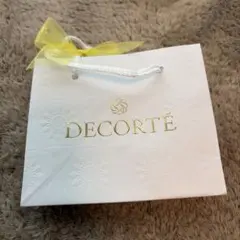 DECORTÉ ショップ袋 ホワイト