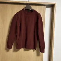 UNIQLO バーガンディ ニット M