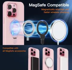 iPhone 15 Pro Max ケース 【MagSafe対応スタンド】