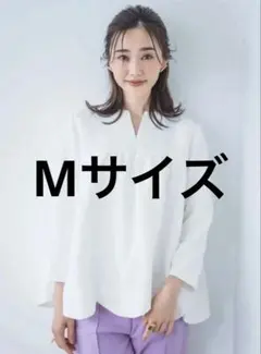 【美品】bitnabi ホワイト 長袖 美人トップス　授乳服