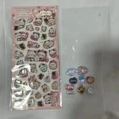 正規品　サンリオ　ボンボンドロップシールミニ　うるちゅるポップシール　おすそわけ