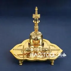 密教法具 カボチャ形 花立 1対 五具足 寺院用仏具 真鍮製 - メルカリ