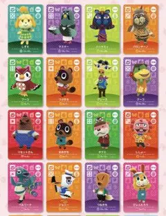 どうぶつの森 amiiboカード 第4弾 SPカード 16枚セット