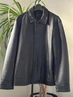 レザーコーチジャケット