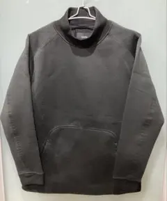 ISAORA イサオラ ブラック ハイネック フルシーム スウェット M