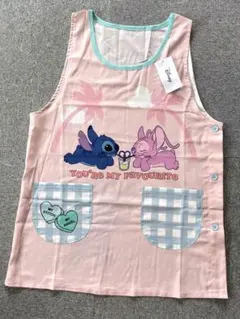 新品《Disney》スティッチ　夏季薄手エプロン　M~Lサイズのサムネイル