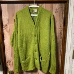 モヘア カーディガン