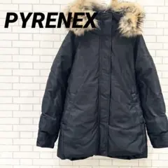 美品✨ピレネックス BORDEAUX FUR ダウンコート 黒 40 Lサイズ - メルカリ