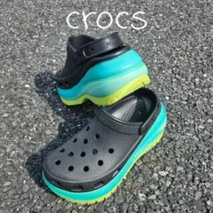 crocs　メガクラッシュ　厚底サンダル