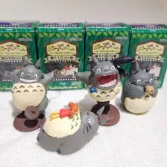 迅速発送！　スタジオ ジブリ【となりのトトロ】トトロフィギュア　4体セット①
