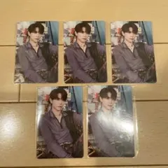 INI MATCH UP オフィシャルストア限定 FC特典トレカ 藤牧京介 5枚