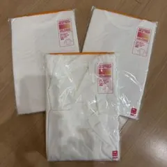 ユニクロ　HEATTECH アンダーシャツ 100cm 3枚セット　長袖