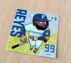 北海道日本ハムファイターズ 超お菓子祭り 選手イラストステッカー【レイエス】のサムネイル