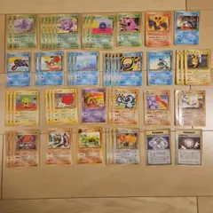 d*4様 【旧裏】ポケモンカード 拡張シート第2弾(赤版)24種50枚セット　ポ