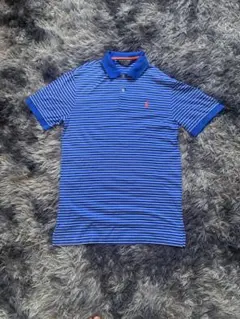 美品　90s POLO RALPH LAUREN ポロゴルフ ボーダー テック