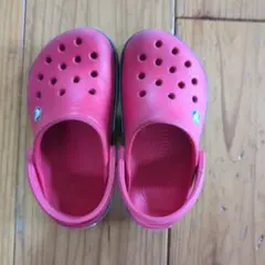 Crocs ピンク サンダル ベビー用 14-15