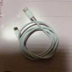USB-C 充電ケーブル ホワイト