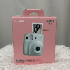【美品】FUJIFILM instax mini 12 本体 ミントグリーン