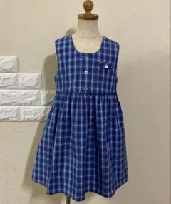 【美品】　ファミリア ワンピース　110 チェック