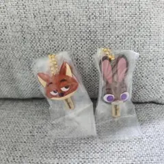 ズートピア アイスキャンディーチャーム ジュディ・ニック 2個セット