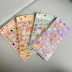【海外正規品】オバケーヌ　うるちゅる　ボンボンドロップシール　4枚セット