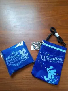 【新品未使用】バケーションパッケージ限定　エコバッグ&ポシェット『非売品』