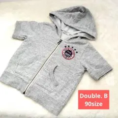 Double.B パーカー 90size 子供服ミキハウスダブルＢ