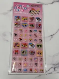 パワーパフガールズ タイルシール ピンク　新品未使用