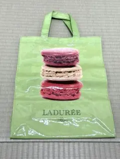LADUREE トートバッグ マカロン柄 ライトグリーンのサムネイル