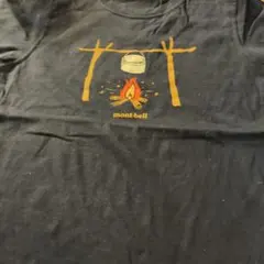 mont-bell キッズ Tシャツ 150 黒