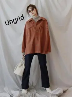 《定価11,000円》 Ungrid　アングリッド　ステッチデザインブルゾンのサムネイル