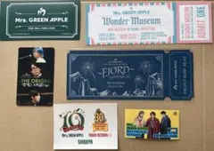 Mrs.GREEN APPLE 入場特典紙チケット・カード ステッカーセット