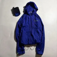 00s old Columbia shell jacket ドローコード 収納袋