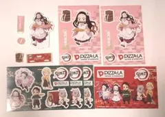 鬼滅の刃 PIZZA-LA ピザーラ アクスタ ステッカー 竈門禰豆子 コラボ