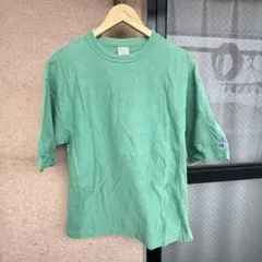 Champion Reverse Weave T-Shirt グリーン S
