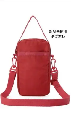 完売カラー レスポ スマホショルダーバッグ ロージーレッド