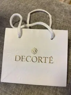 DECORTÉ ショップ袋 ホワイト